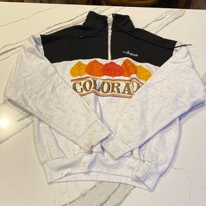 Vintage Bay Bridge Aspen Colorado Sweatshirt Made in the USA